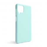 Чехол Full Silicone Case для Samsung Galaxy A12/A125 (2020), А12/А127 (2021) turquoise (17) (без логотипа)