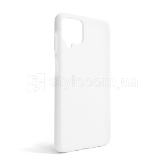 Чехол Full Silicone Case для Samsung Galaxy A12/A125 (2020), А12/А127 (2021) white (09) (без логотипа)