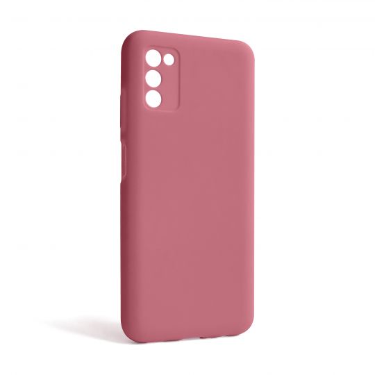 Чохол Full Silicone Case для Samsung Galaxy A03s/A037 (2021) light pink (12) (без логотипу) - купити за 310.10 грн у Києві, Україні