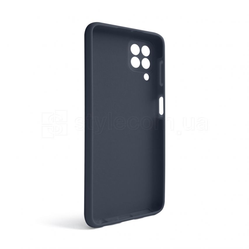 Чохол Full Silicone Case для Samsung Galaxy A22 4G/A225 (2021) dark blue (08) (без логотипу)