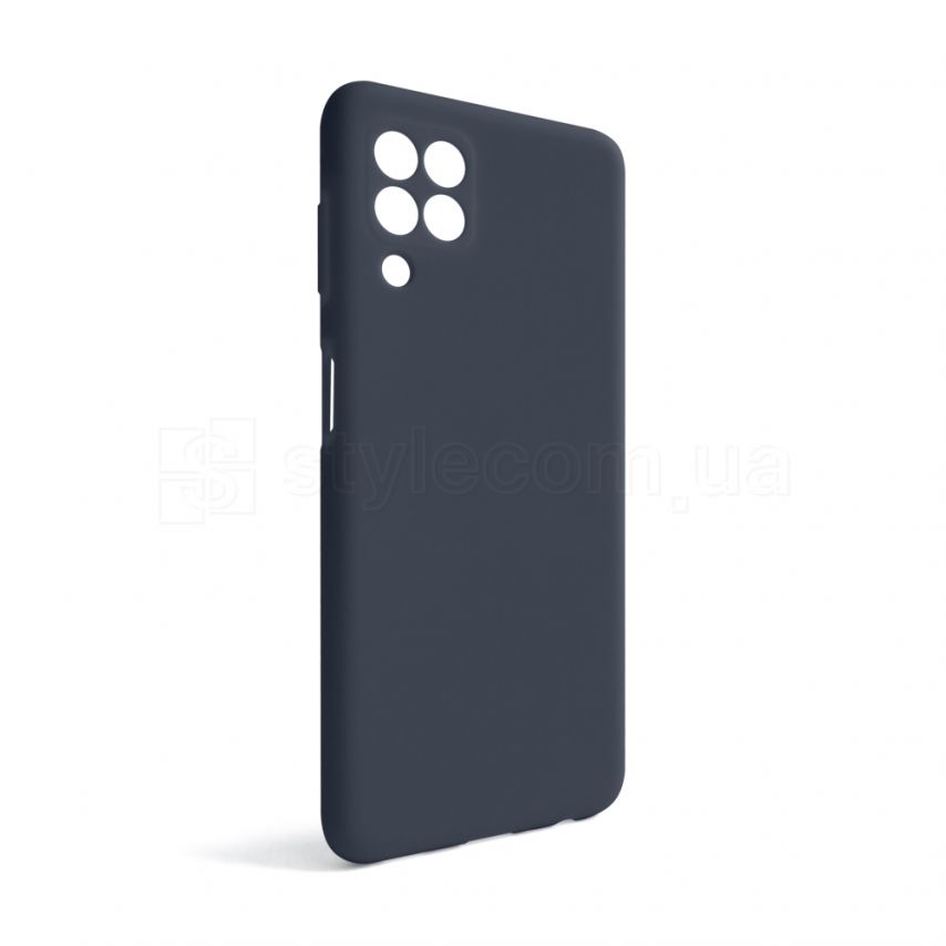 Чохол Full Silicone Case для Samsung Galaxy A22 4G/A225 (2021) dark blue (08) (без логотипу)