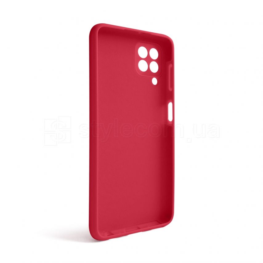 Чехол Full Silicone Case для Samsung Galaxy A22 4G/A225 (2021) rose red (42) (без логотипа)