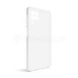 Чехол Full Silicone Case для Samsung Galaxy A22 4G/A225 (2021) white (09) (без логотипа)