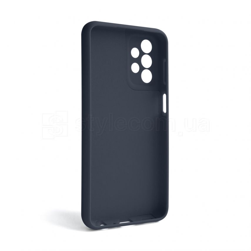 Чехол Full Silicone Case для Samsung Galaxy A23 4G/A235 (2022) dark blue (08) (без логотипа)
