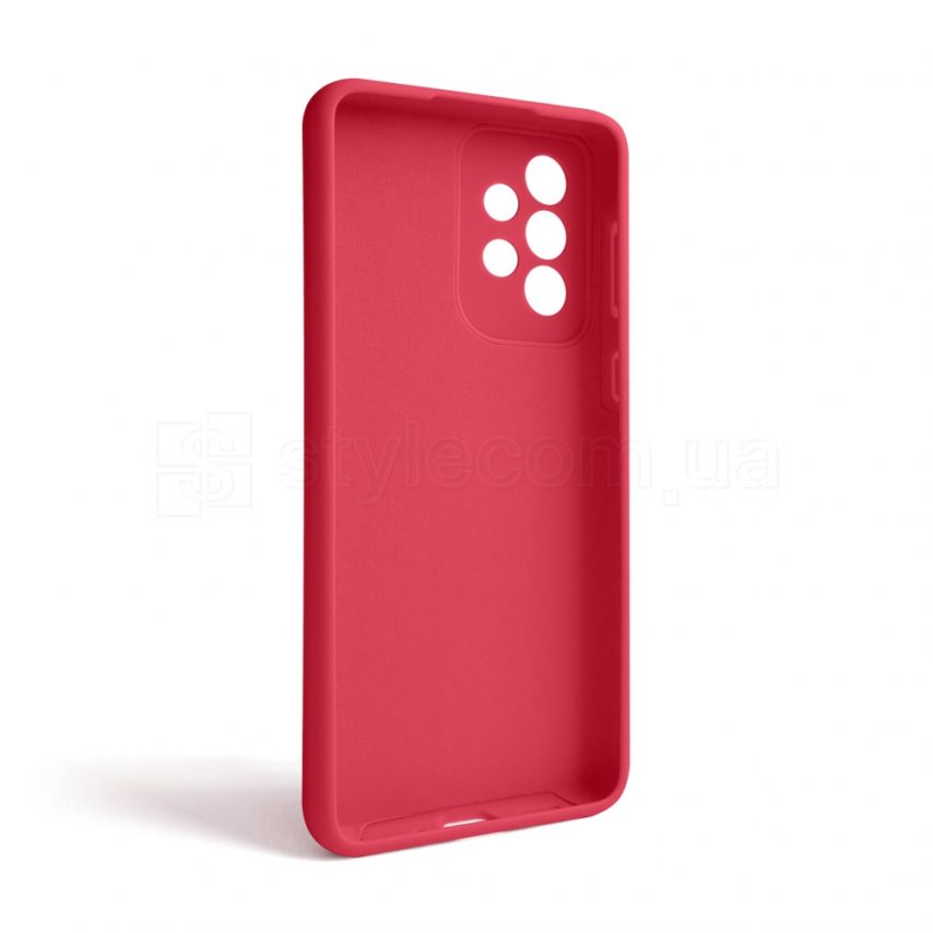 Чехол Full Silicone Case для Samsung Galaxy A33 5G/A336 (2022) rose red (42) (без логотипа)