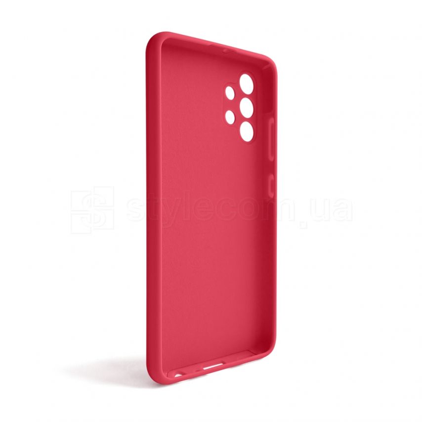 Чохол Full Silicone Case для Samsung Galaxy A32 4G/A325 (2021) rose red (42) (без логотипу)