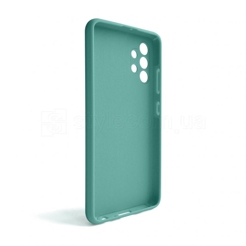 Чехол Full Silicone Case для Samsung Galaxy A32 4G/A325 (2021) turquoise (17) (без логотипа)