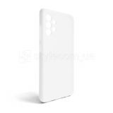 Чехол Full Silicone Case для Samsung Galaxy A32 4G/A325 (2021) white (09) (без логотипа)