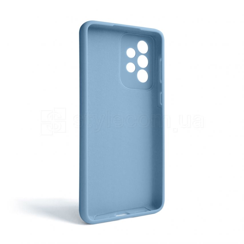 Чехол Full Silicone Case для Samsung Galaxy A33 5G/A336 (2022) light blue (05) (без логотипа)