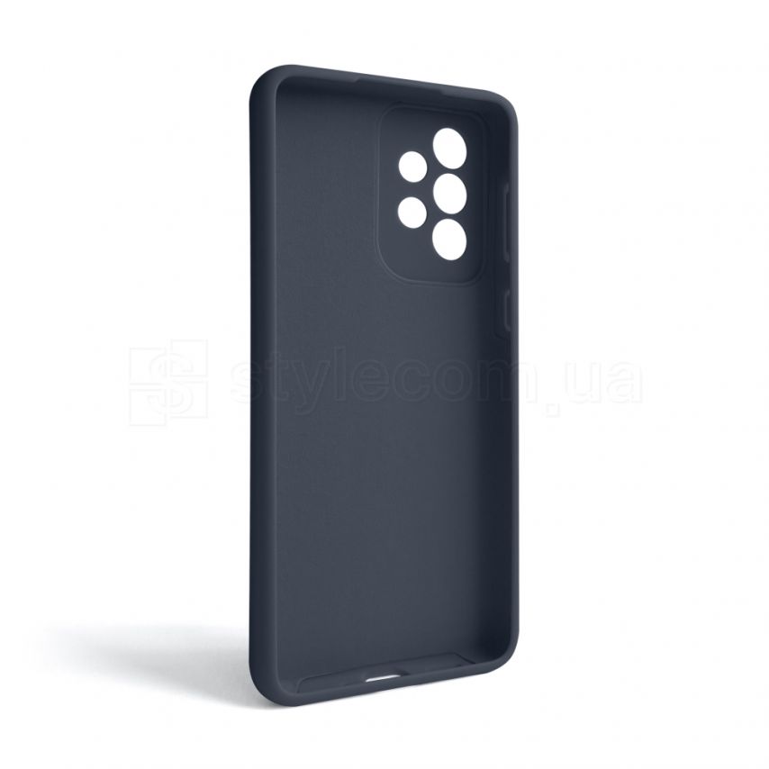 Чехол Full Silicone Case для Samsung Galaxy A33 5G/A336 (2022) dark blue (08) (без логотипа)