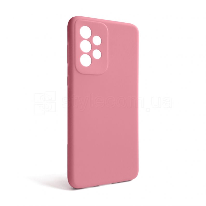 Чохол Full Silicone Case для Samsung Galaxy A33 5G/A336 (2022) light pink (12) (без логотипу)