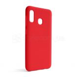 Чехол Full Silicone Case для Samsung Galaxy A30/A305 (2019) red (14) (без логотипа) - купить за 280.00 грн в Киеве, Украине