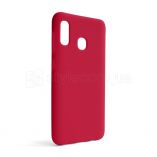 Чехол Full Silicone Case для Samsung Galaxy A30/A305 (2019) rose red (42) (без логотипа) - купить за 280.00 грн в Киеве, Украине