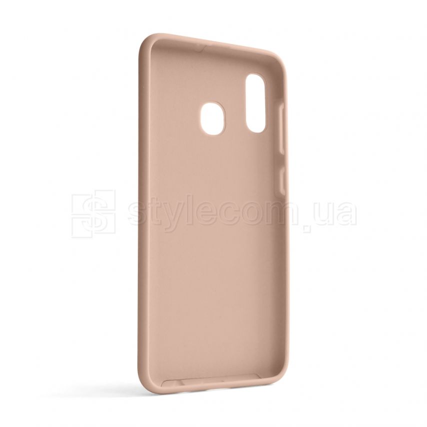 Чехол Full Silicone Case для Samsung Galaxy A30/A305 (2019) nude (19) (без логотипа)