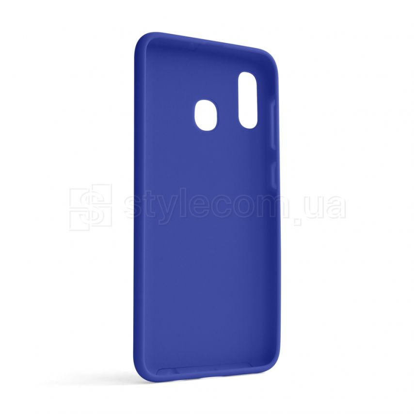 Чехол Full Silicone Case для Samsung Galaxy A30/A305 (2019) violet (36) (без логотипа)