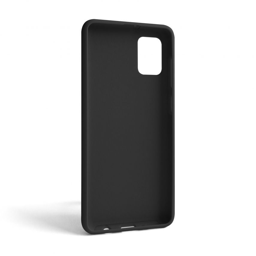 Чехол Full Silicone Case для Samsung Galaxy A31/A315 (2020) black (18) (без логотипа)