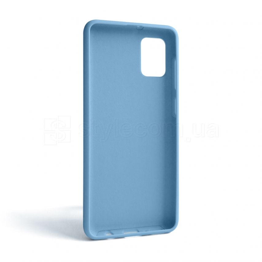Чохол Full Silicone Case для Samsung Galaxy A31/A315 (2020) light blue (05) (без логотипу)