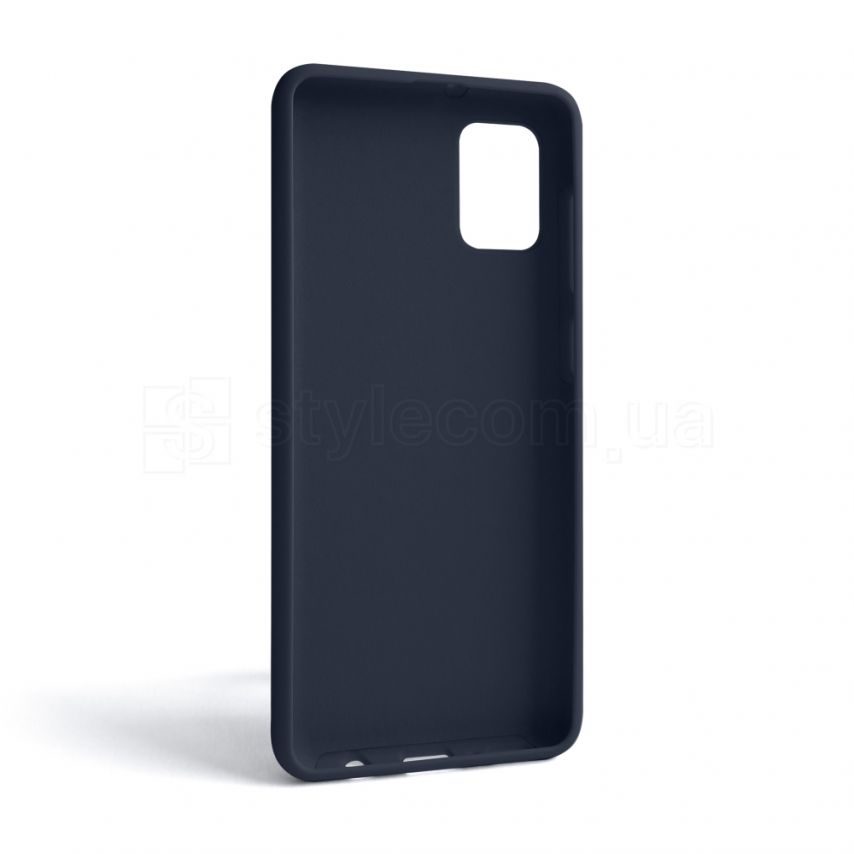 Чехол Full Silicone Case для Samsung Galaxy A31/A315 (2020) dark blue (08) (без логотипа)