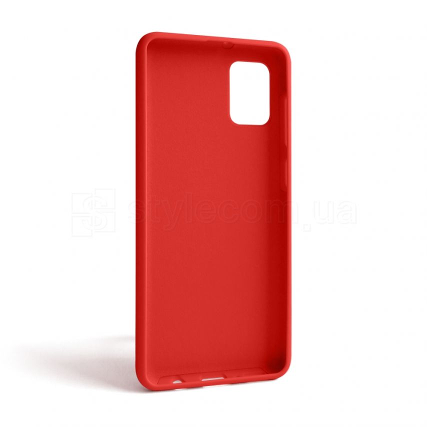 Чехол Full Silicone Case для Samsung Galaxy A31/A315 (2020) red (14) (без логотипа)