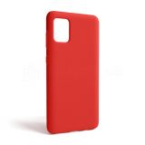 Чехол Full Silicone Case для Samsung Galaxy A31/A315 (2020) red (14) (без логотипа)