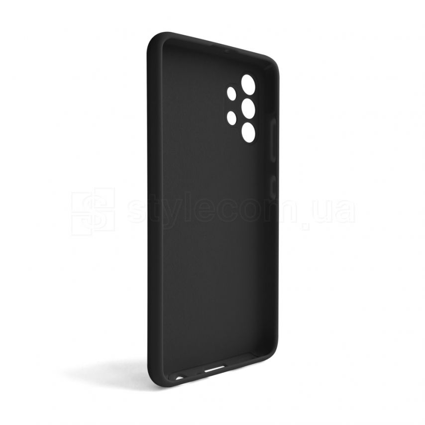 Чохол Full Silicone Case для Samsung Galaxy A32 4G/A325 (2021) black (18) (без логотипу)