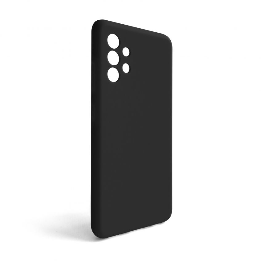Чехол Full Silicone Case для Samsung Galaxy A32 4G/A325 (2021) black (18) (без логотипа)