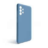 Чехол Full Silicone Case для Samsung Galaxy A32 4G/A325 (2021) light blue (05) (без логотипа)