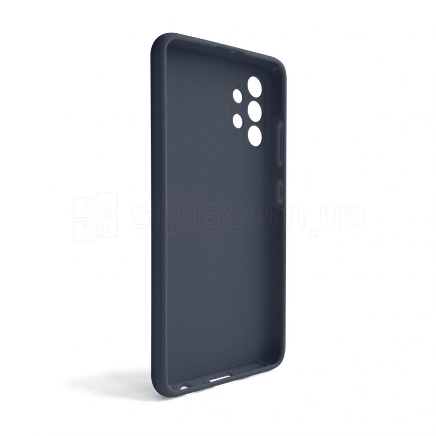 Чохол Full Silicone Case для Samsung Galaxy A32 4G/A325 (2021) dark blue (08) (без логотипу)