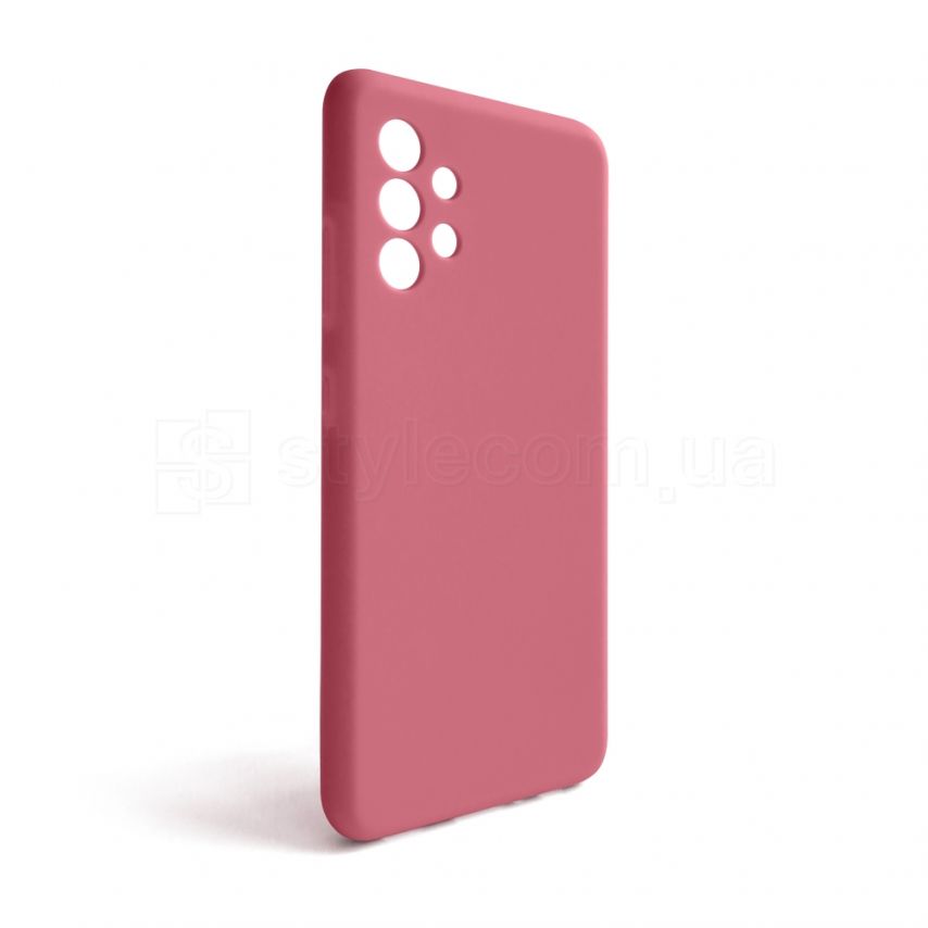 Чехол Full Silicone Case для Samsung Galaxy A32 4G/A325 (2021) light pink (12) (без логотипа)
