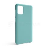 Чохол Full Silicone Case для Samsung Galaxy A71/A715 (2020) turquoise (17) (без логотипу)