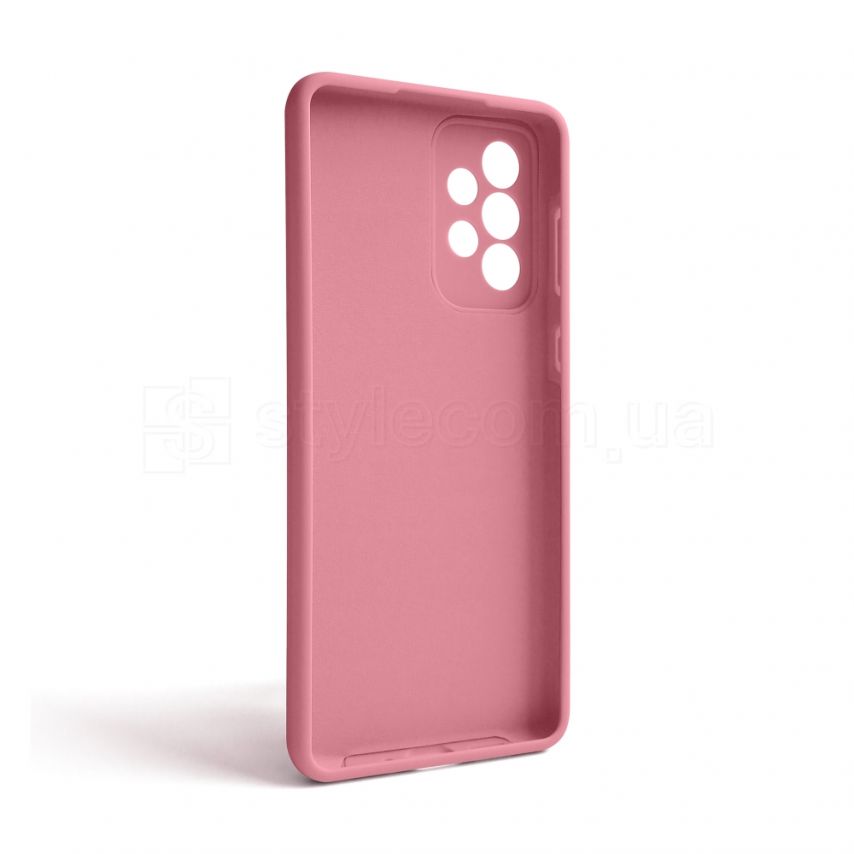 Чехол Full Silicone Case для Samsung Galaxy A73 5G/A736 (2022) light pink (12) (без логотипа)