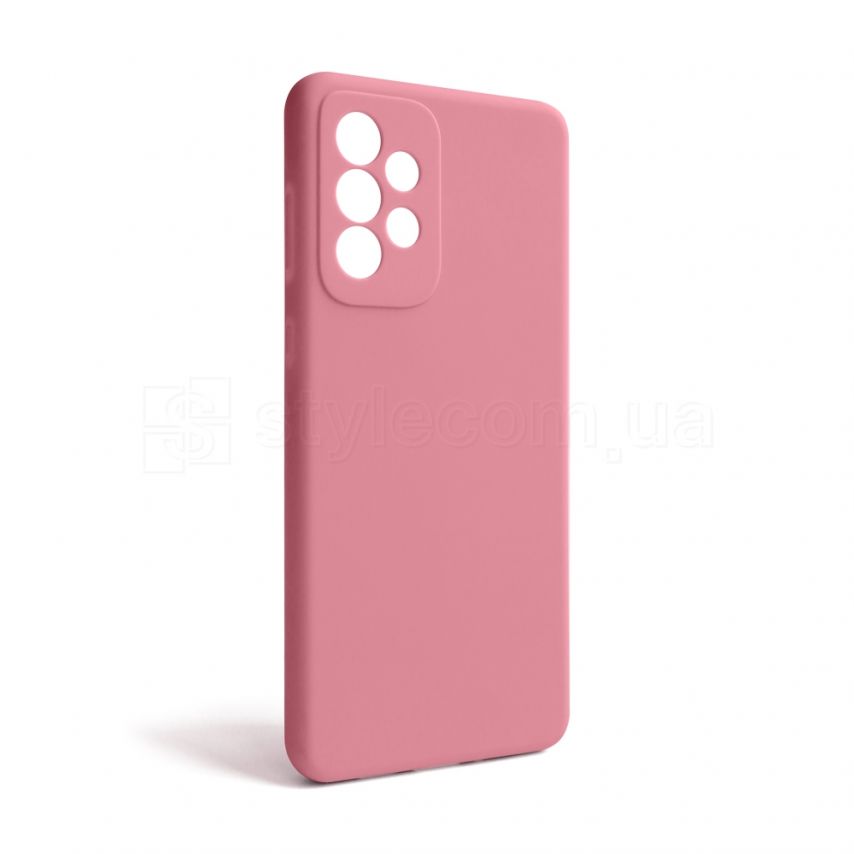 Чохол Full Silicone Case для Samsung Galaxy A73 5G/A736 (2022) light pink (12) (без логотипу)