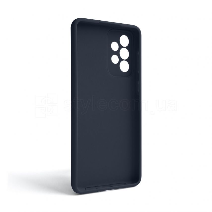 Чохол Full Silicone Case для Samsung Galaxy A73 5G/A736 (2022) dark blue (08) (без логотипу)