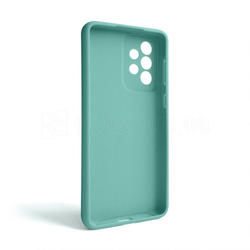 Чехол Full Silicone Case для Samsung Galaxy A33 5G/A336 (2022) turquoise (17) (без логотипа)