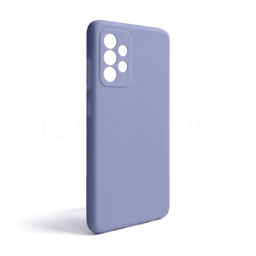 Чохол Full Silicone Case для Samsung Galaxy A52 4G/A525 (2021) elegant purple (26) (без логотипу)