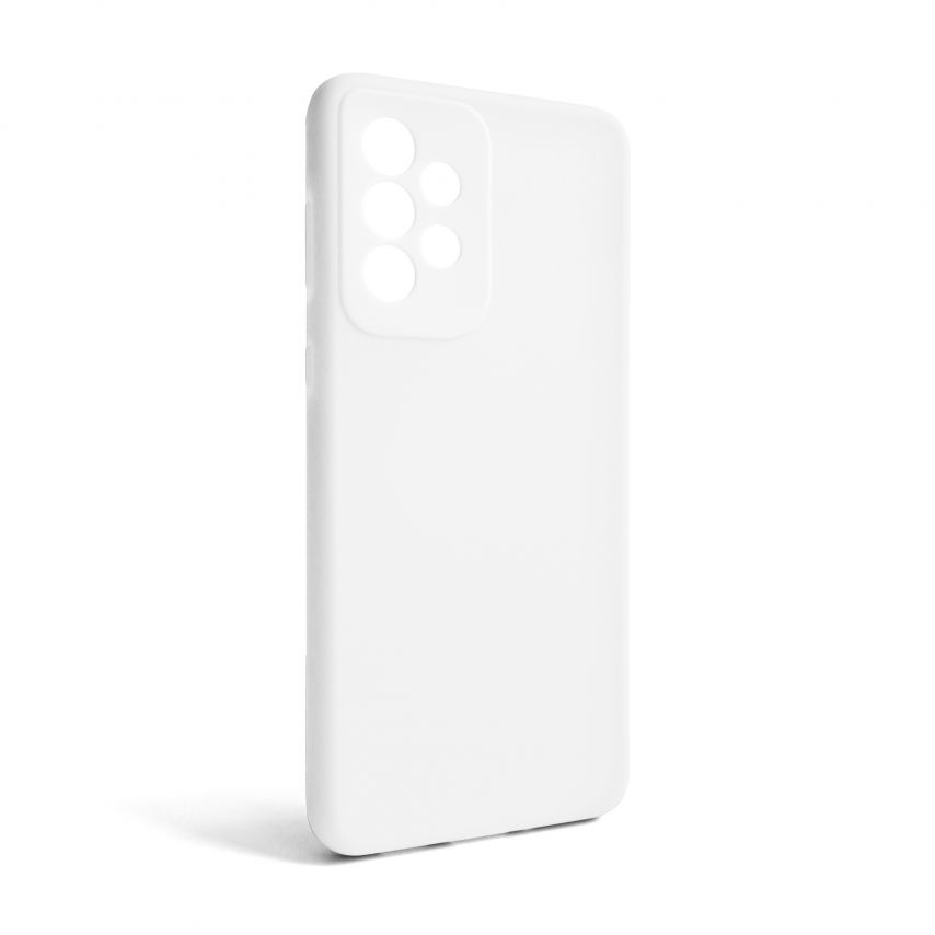 Чехол Full Silicone Case для Samsung Galaxy A33 5G/A336 (2022) white (09) (без логотипа)