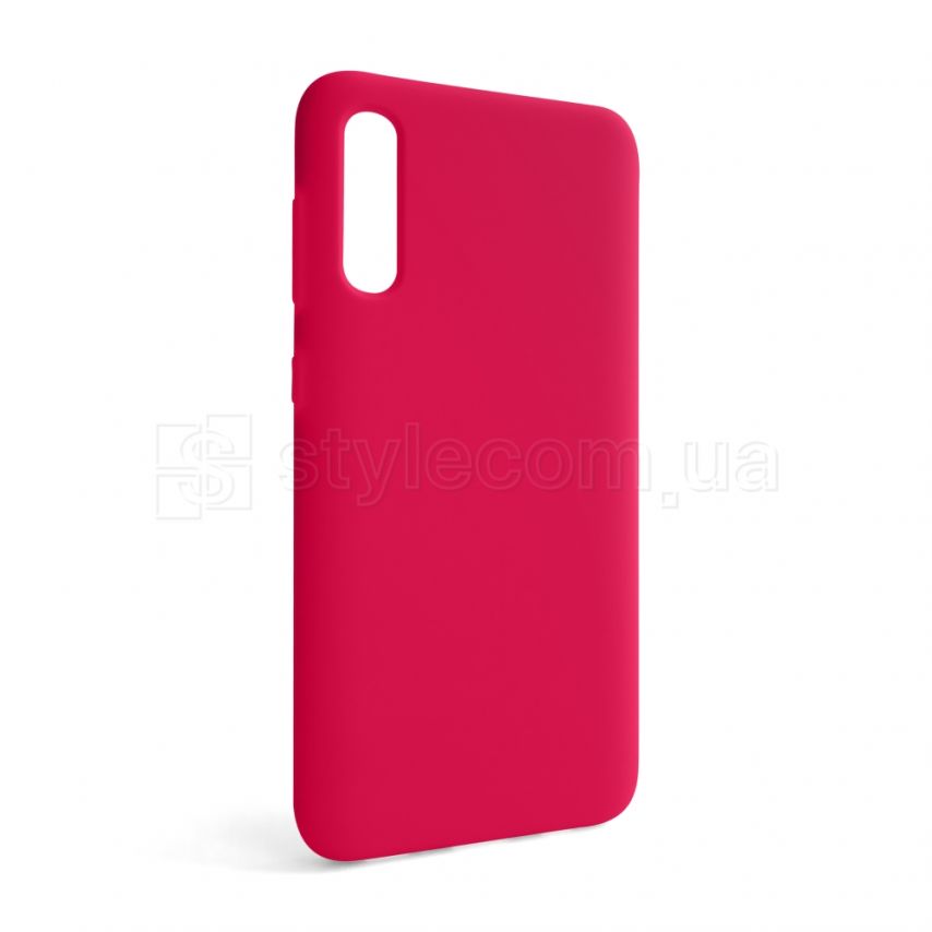 Чехол Full Silicone Case для Samsung Galaxy A50/A505 (2019) fluorescent rose (37) (без логотипа)