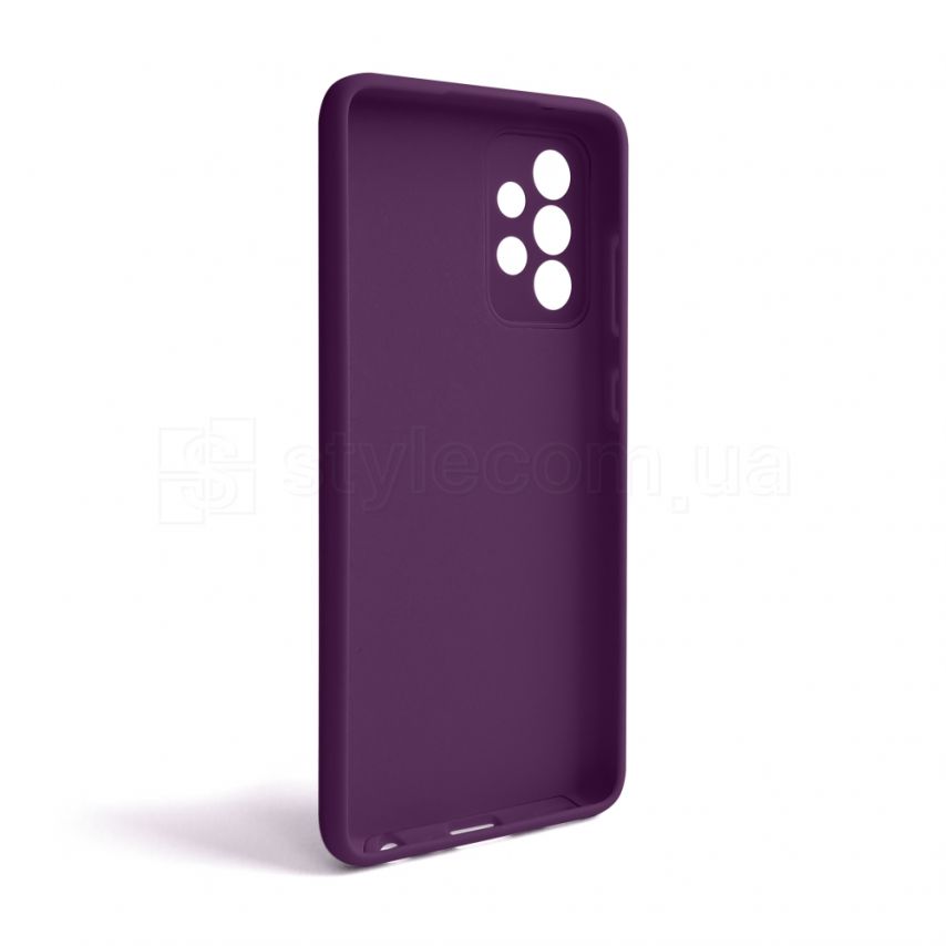 Чехол Full Silicone Case для Samsung Galaxy A52 4G/A525 (2021) purple (30) (без логотипа)