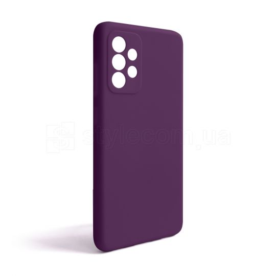 Чехол Full Silicone Case для Samsung Galaxy A52 4G/A525 (2021) purple (30) (без логотипа)