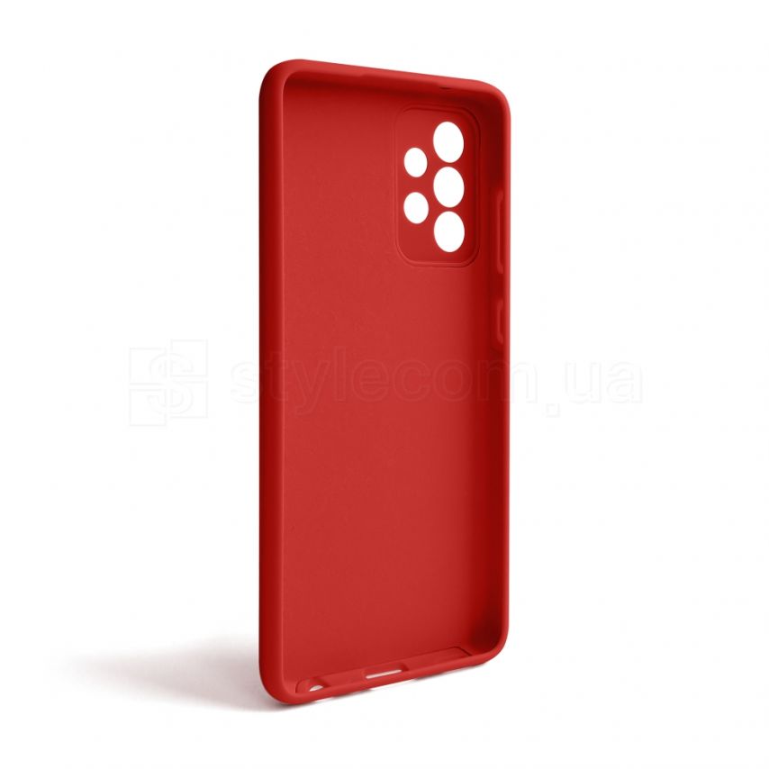 Чехол Full Silicone Case для Samsung Galaxy A52 4G/A525 (2021) red (14) (без логотипа)