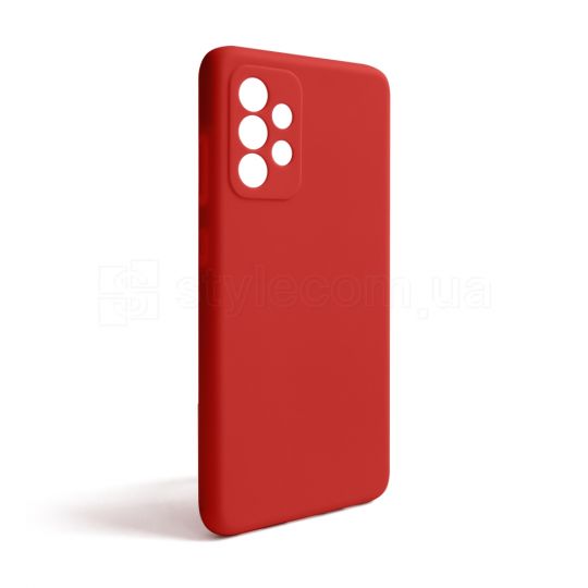 Чехол Full Silicone Case для Samsung Galaxy A52 4G/A525 (2021) red (14) (без логотипа)