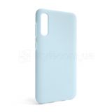 Чехол Full Silicone Case для Samsung Galaxy A50/A505 (2019) light blue (05) (без логотипа)