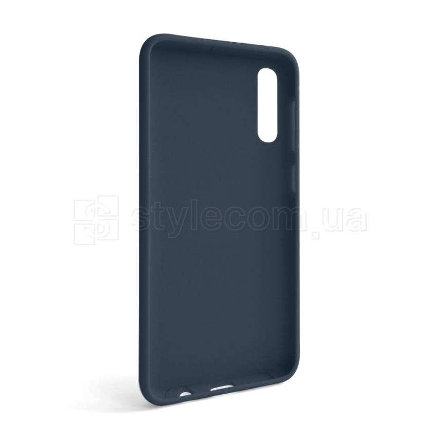 Чохол Full Silicone Case для Samsung Galaxy A50/A505 (2019) dark blue (08) (без логотипу)