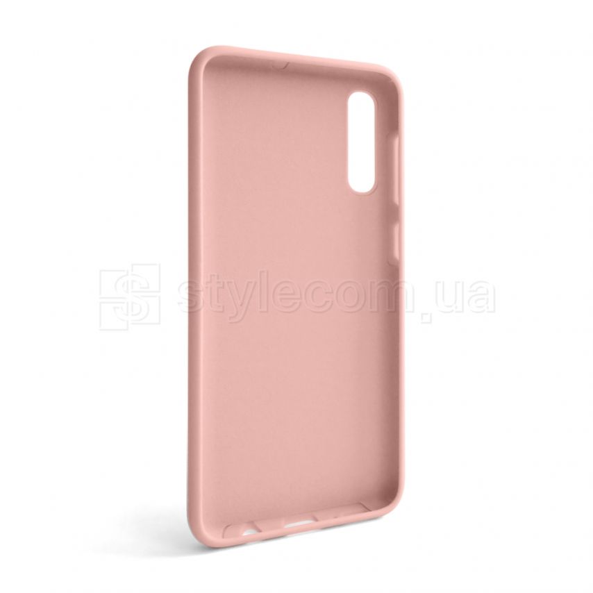 Чохол Full Silicone Case для Samsung Galaxy A50/A505 (2019) light pink (12) (без логотипу)