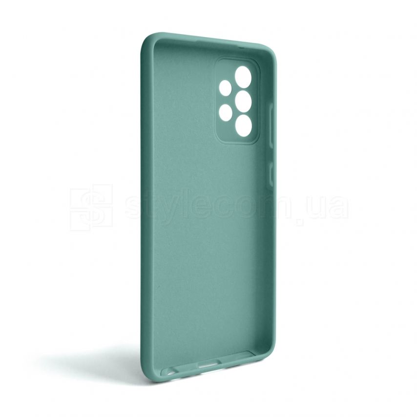 Чохол Full Silicone Case для Samsung Galaxy A52 4G/A525 (2021) turquoise (17) (без логотипу)