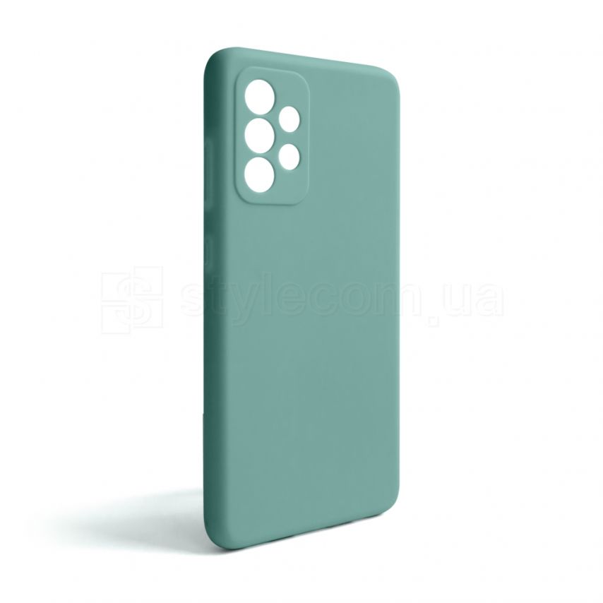 Чохол Full Silicone Case для Samsung Galaxy A52 4G/A525 (2021) turquoise (17) (без логотипу)