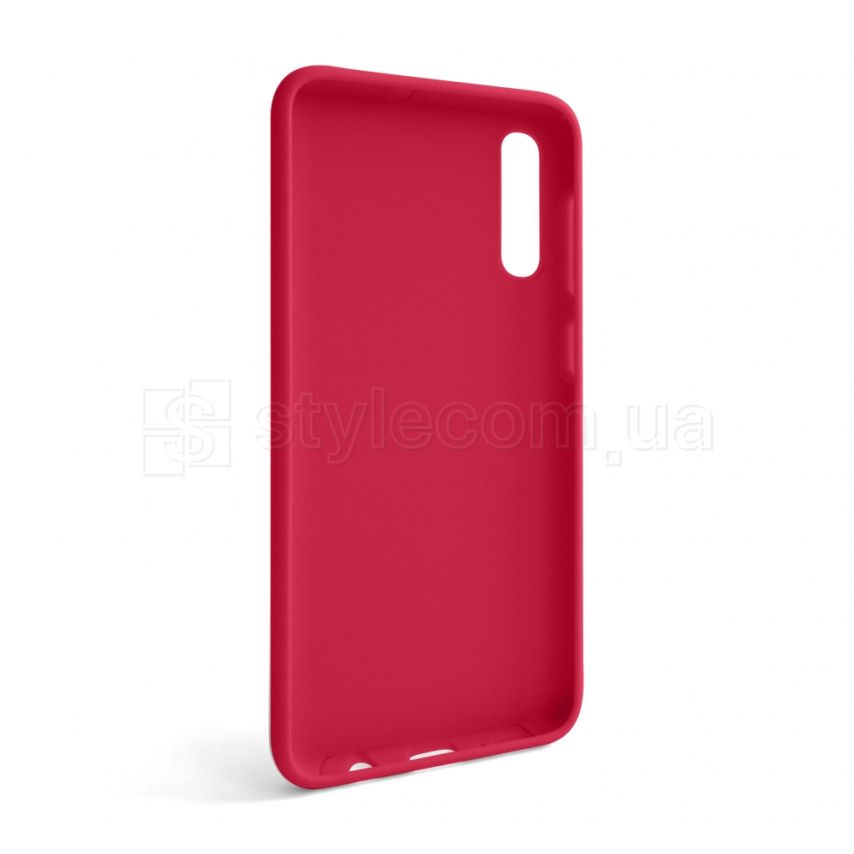 Чохол Full Silicone Case для Samsung Galaxy A50/A505 (2019) rose red (42) (без логотипу)