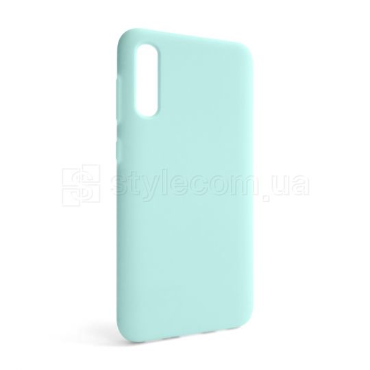 Чехол Full Silicone Case для Samsung Galaxy A50/A505 (2019) turquoise (17) (без логотипа)