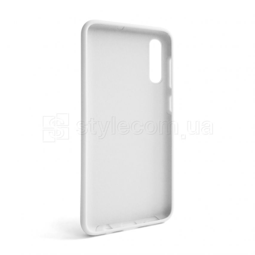 Чехол Full Silicone Case для Samsung Galaxy A50/A505 (2019) white (09) (без логотипа)