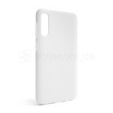 Чехол Full Silicone Case для Samsung Galaxy A50/A505 (2019) white (09) (без логотипа)